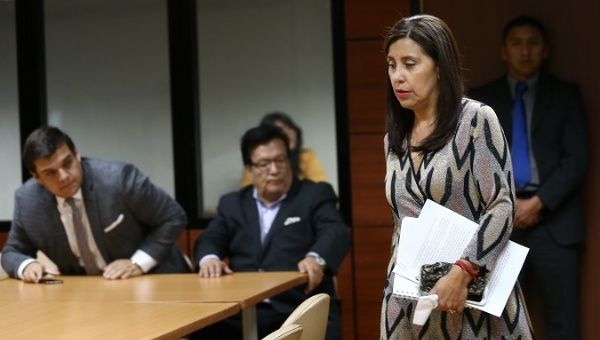 Ecuadorean judge Sylvia Sánchez ordered preventive prison to seven persons who worked in the government of Rafael Correa, including two journalists.