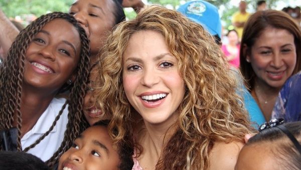 Shakira calls for more education and equality in Colombia.