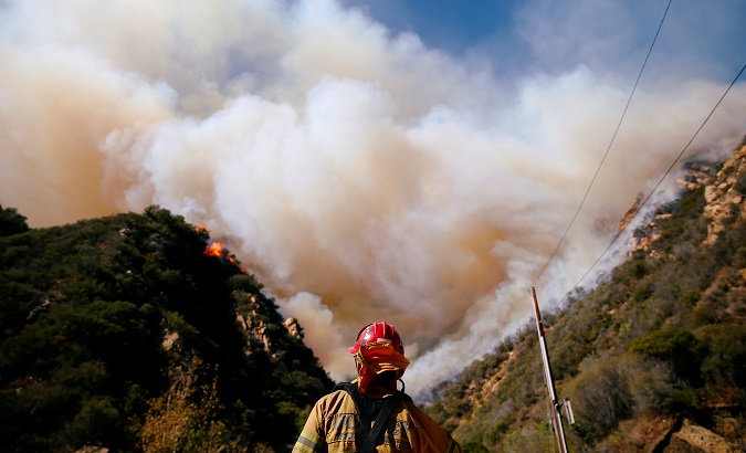 Weather conditions have shifted in firefighters's favor as they attempt to contain California's wildfires.