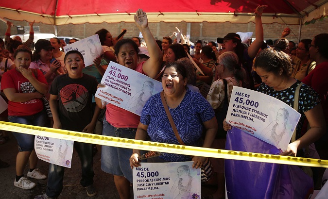 Women in El Salvador face one of the harshest laws which prosecutes women even for a still birth or miscarriage that could be perceived as an induced abortion.