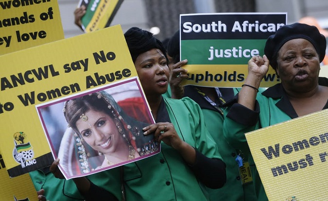 South Africa has one of the highest rates of femicide in the world.