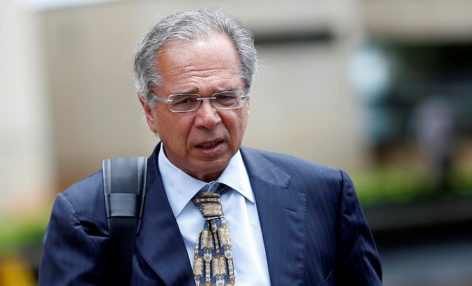 Brazil's future economic minister Paulo Guedes being investigated by federal police for alleged fraud.