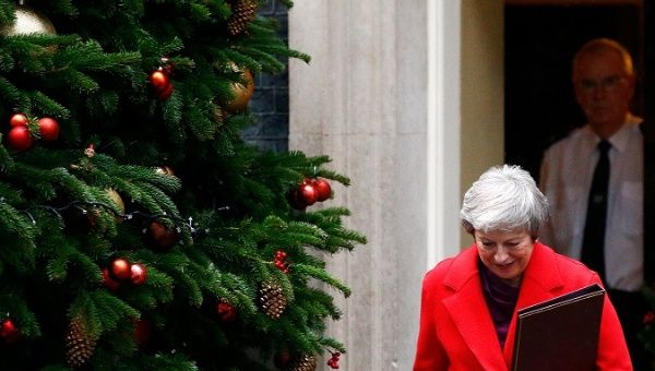 Theresa May has been held in contempt of parliament over Brexit deal.