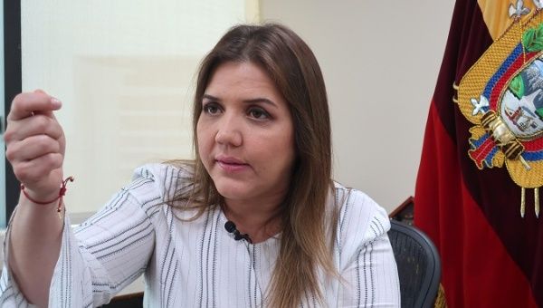 Ecuadorean Vice President Maria Alejandra Vicuña has resigned to her position, after alleged corruption charges.