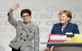 Annegret Kramp-Karrenbauer es la nueva presidenta del partido Unión Cristiano Demócrata de Alemania (CDU). 