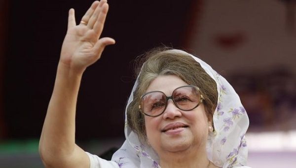 Opposition leader Khaleda Zia is currently serving 10 years for graft.