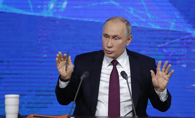 Putin says Russia needs to enter a new league of world economies.