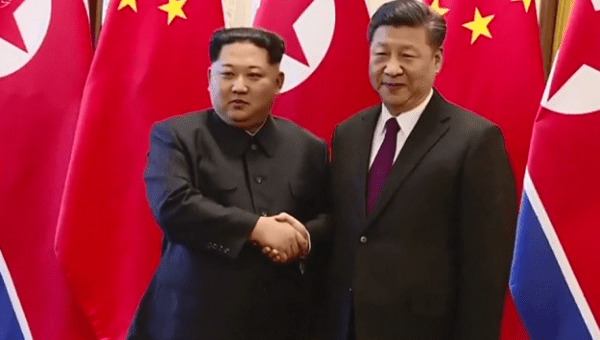 North Korean leader Kim Jong Un visits Chinese President Xi Jinping China in Beijing on invite to discuss bilateral agreements. Jan. 7, 2019.