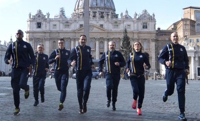 Vatican Athletics is currently composed of some 60 members which include migrants, nuns, priests, Swiss Guards and other workers.