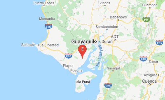 Other earthquakes were registered varying from 3.31 in Guayaquil to 3.77 in the Galapagos and 3.53 in the province of Manabi.