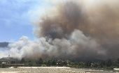 En la región de Los Ríos, en Valdivia, el fuego ha consumido hasta el momneto 2,5 hectáreas.