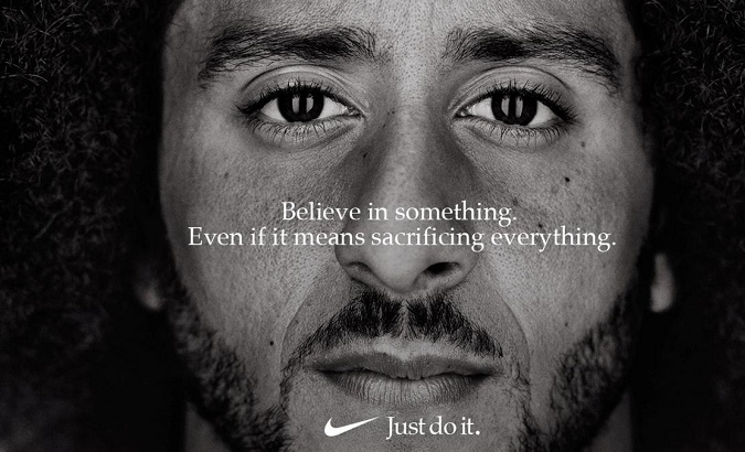 Nike effected the store owner’s boycott when the company put out a 30th anniversary “Just Do It” Kaepernick advertisement.
