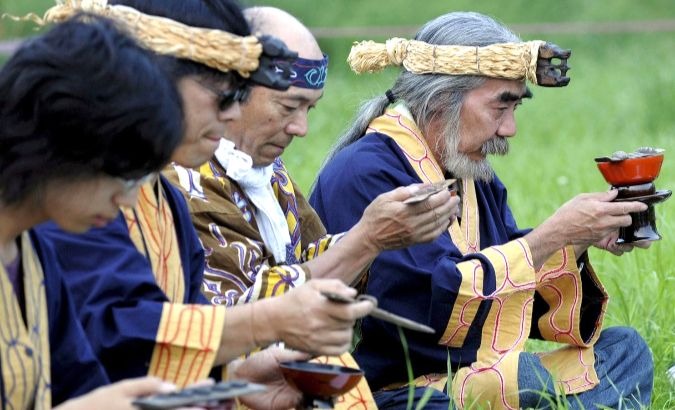 According to a 2017 survey, the Ainu population is estimated to be 12,300 - a decrease from 25,000 in the 2000s.