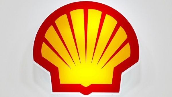 FILE PHOTO: The Shell logo is seen at the 20th Middle East Oil & Gas Show and Conference (MOES 2017) in Manama, Bahrain, March 7, 2017. 