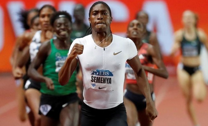 Two-time Olympic and triple world champion, South Africa runner, Caster Semenya struggles with abnormally high testosterone levels.