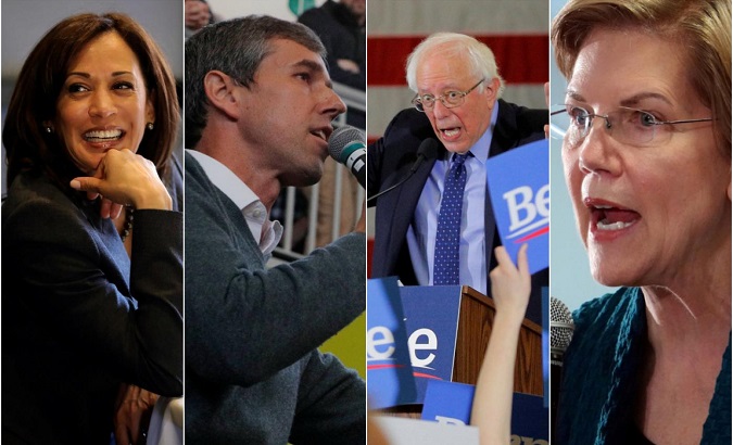 Kamala Harris, Beto O'Rourke, Bernie Sanders, and Elizabeth Warren are boycotting AIPAC's annual conference.