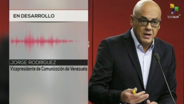 Vice President of Communication, Tourism and Culture Jorge Rodriguez informed Saturday  that Venezuela has been hit with a new wave of synchronized attacks.