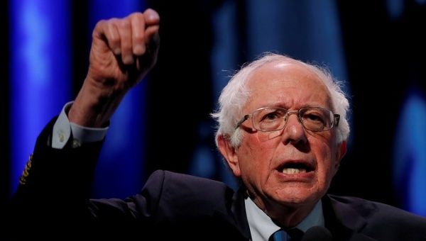 The U.S. Senator Bernie Sanders hopes for Israeli Prime Minister Netanyahu's loss this election. 