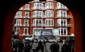 Assange fue detenido este jueves en la embajada de Ecuador ubicada en Londres luego que el Gobierno ecuatoriano decidiera retirarle el asilo político que lo amparaba desde 2012.