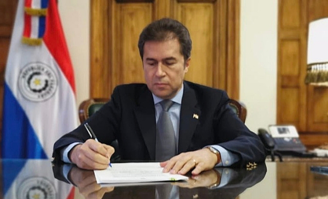 Paraguay’s Ministry of Foreign Affairs Luis Alberto Castiglioni informed that his country will leave the bloc.