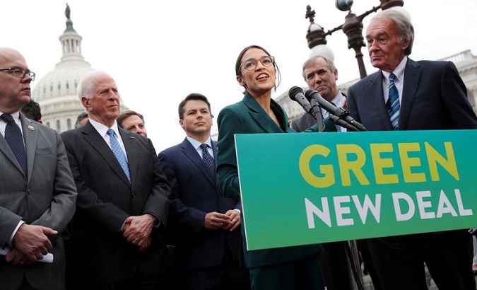 A film by Alexandria Ocasio-Cortez and Naomi Klein on Green New Deal and the future was launched by The Intercept.