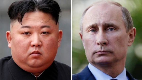 Russian President Vladimir Putin and North Korean leader Kim Jong Un will meet for the first time on Thursday.