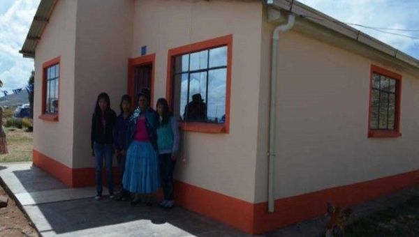 Bolivia's social housing program helped more than 150,000 people. 