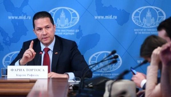 The Venezuelan Ambassador to Russia indicated that more than 40 financial entities in 17 countries have frozen funds from Venezuela 