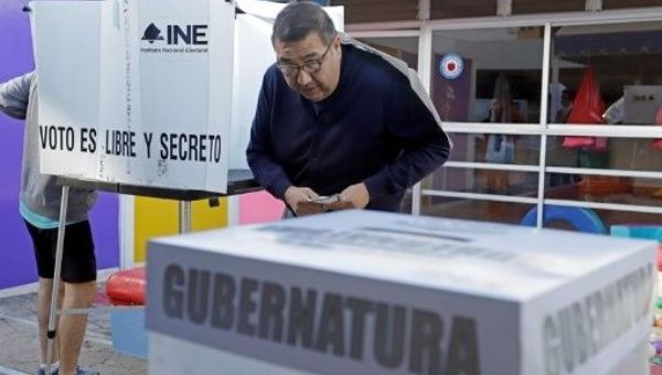 The elections took place in an orderly manner, the INE electoral counselor, Benito Nacif, told the local press on Sunday.