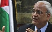  “Se advierten comentarios racistas sobre los palestinos entre las declaraciones de Jerad kushner, asesor del presidente de Estados Unidos”, declaró Saeb Erekat. 