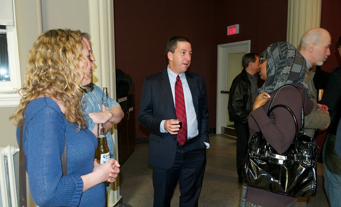 Glenn Greenwald in Ottawa, Canada, 2012.