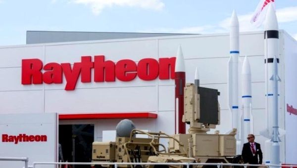 Raytheon is the third largest Denfese contractor to the U.S., right behind Lockheed Martin and Boeing. 