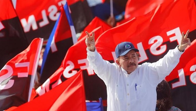 Nicaraguan President Daniel Ortega, July 2018
