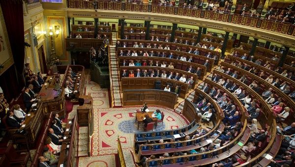 Spain's parliament, currently in deadlock