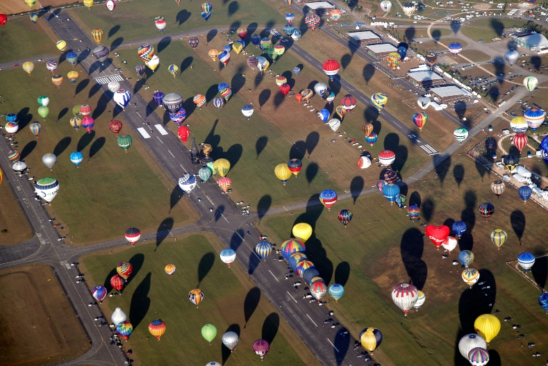 Though no records were broken during the three-day festival on July 30, aviators did set the bar higher for future competitors, opting to use eco-friendly biopropane to power their majestic balloons.