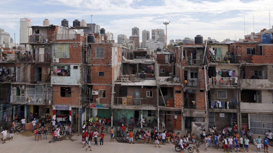 The 'Villas' of Buenos Aires, the most deprived areas of the city.