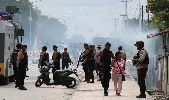Three people killed during a shooting in Papua, Indonesia.