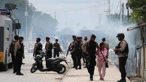 Three people killed during a shooting in Papua, Indonesia. 