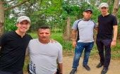 Las fotos revelaron vínculos de Juan Guaidó con el paramilitarismo colombiano.