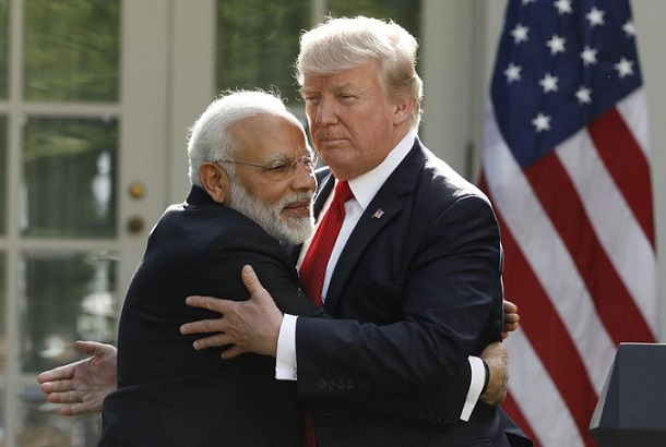 The U.S. President Donald Trump will join an Indian-American event with Indian Prime Minister Narendra Modi.