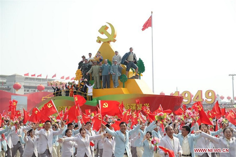 China Celebrates 70th Anniversary of Communist Revolution