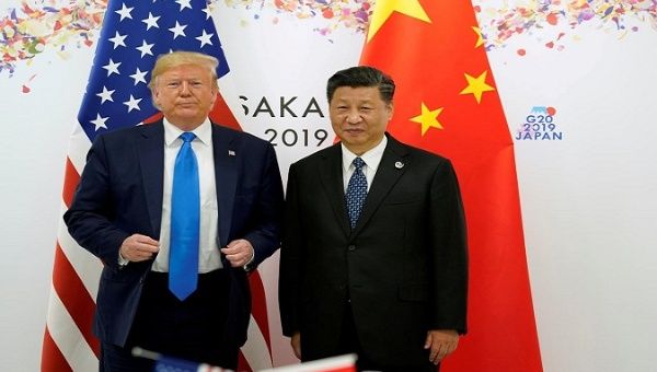US head of state expressed that “phase one” agreement were going well, and that his homologue Xi Jinping didn´t mind signing it there too.