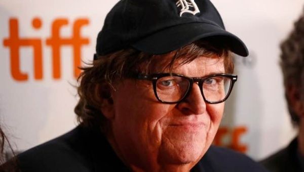 Filmmaker and activist Michael Moore