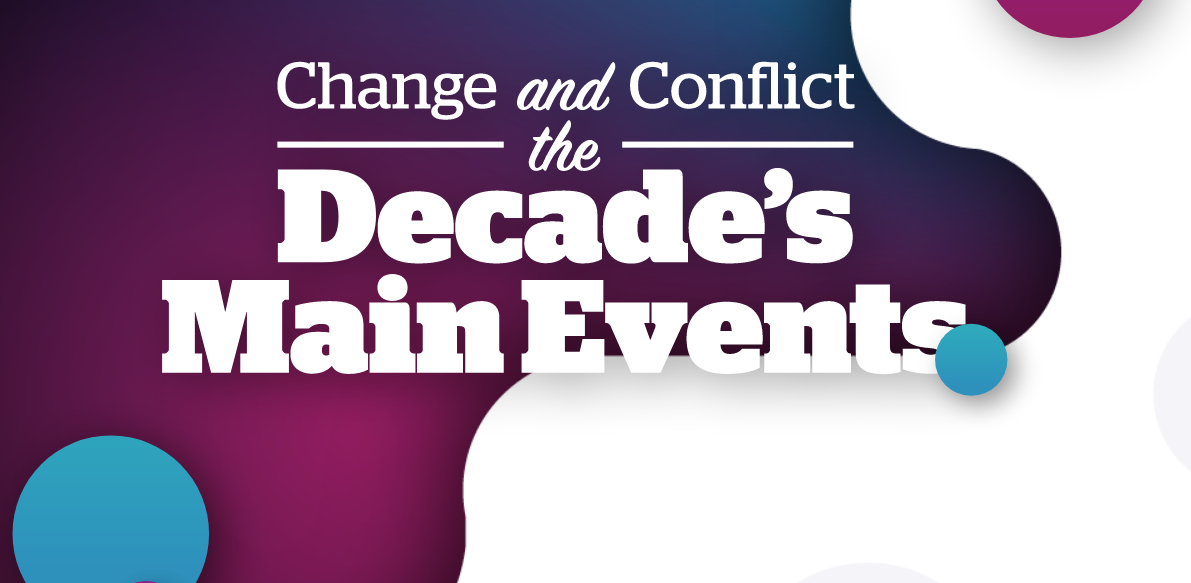 Change and Conflict: the Decade's Main Events