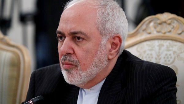 Iran's Foreign Minister Mohammad Javad Zarif in Moscow, Russia Dec. 30, 2019.