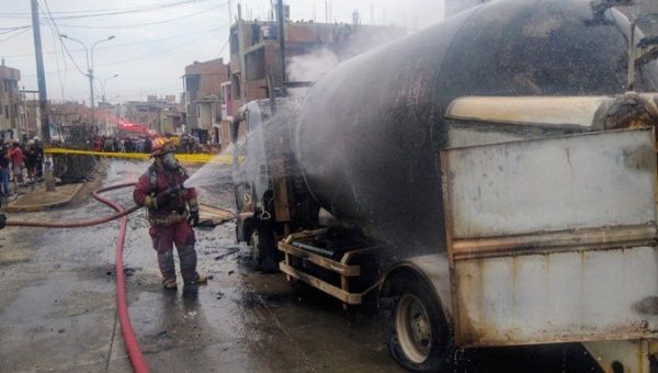 Peru restricts the shipping of gas to homes and industry via pipelines, and relies heavily on trucks for distribution of the fuel. 