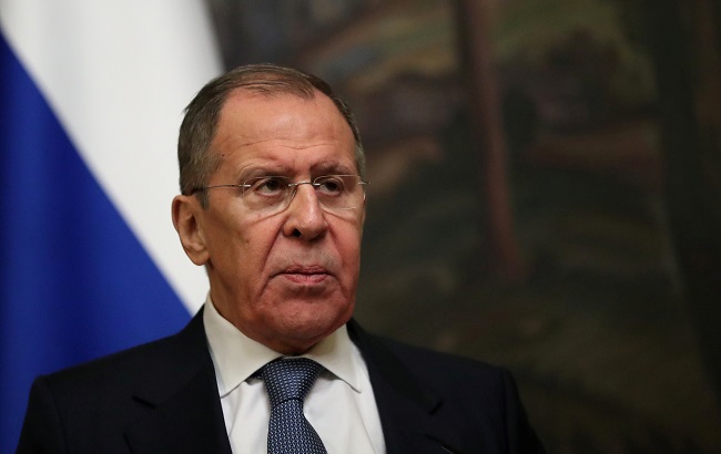 Russian Foreign Minister Sergei Lavrov attends a news conference with his Swedish counterpart Ann Linde (not pictured) in Moscow, Russia, February 4, 2020.