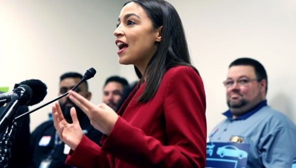 U.S. Representative AOC, one of the leaders of the Democratic party's progressives, endorsed Bernie Sanders for the White House. 