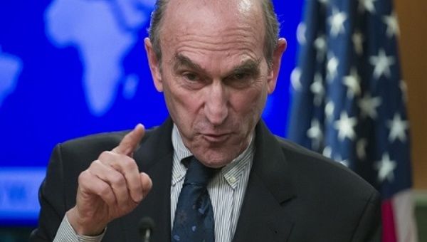 Elliott Abrams is the chief figure behind the most atrocious massacres and crimes in Latin America during the 1980s.