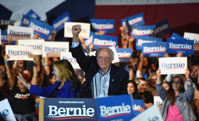 Sanders won the New Hampshire and Nevada Democratic contests, after winning the popular vote in Iowa.
